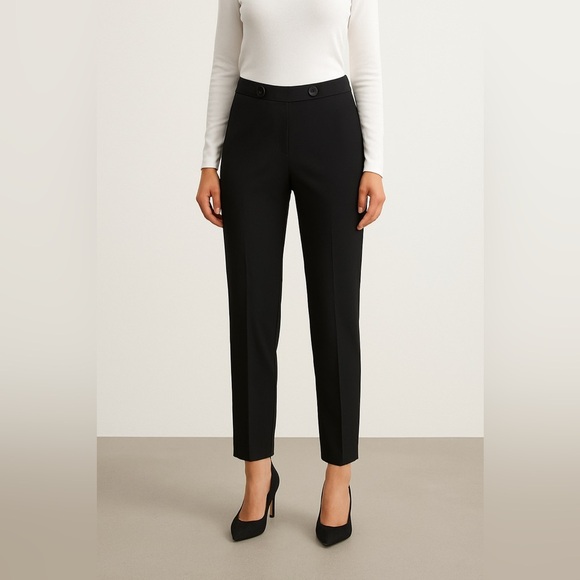Mango • NWT Belted Dress Pants - Picture 1 of 2